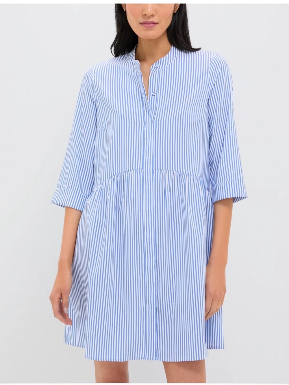 Tuckernuck Blue Stripe Royal Shirt Dress size XS